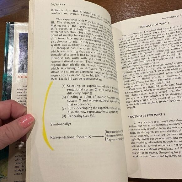 The Structure of Magic 2 Volume Set Grinder And Bandler vintage grannycore - Picture 6 of 16